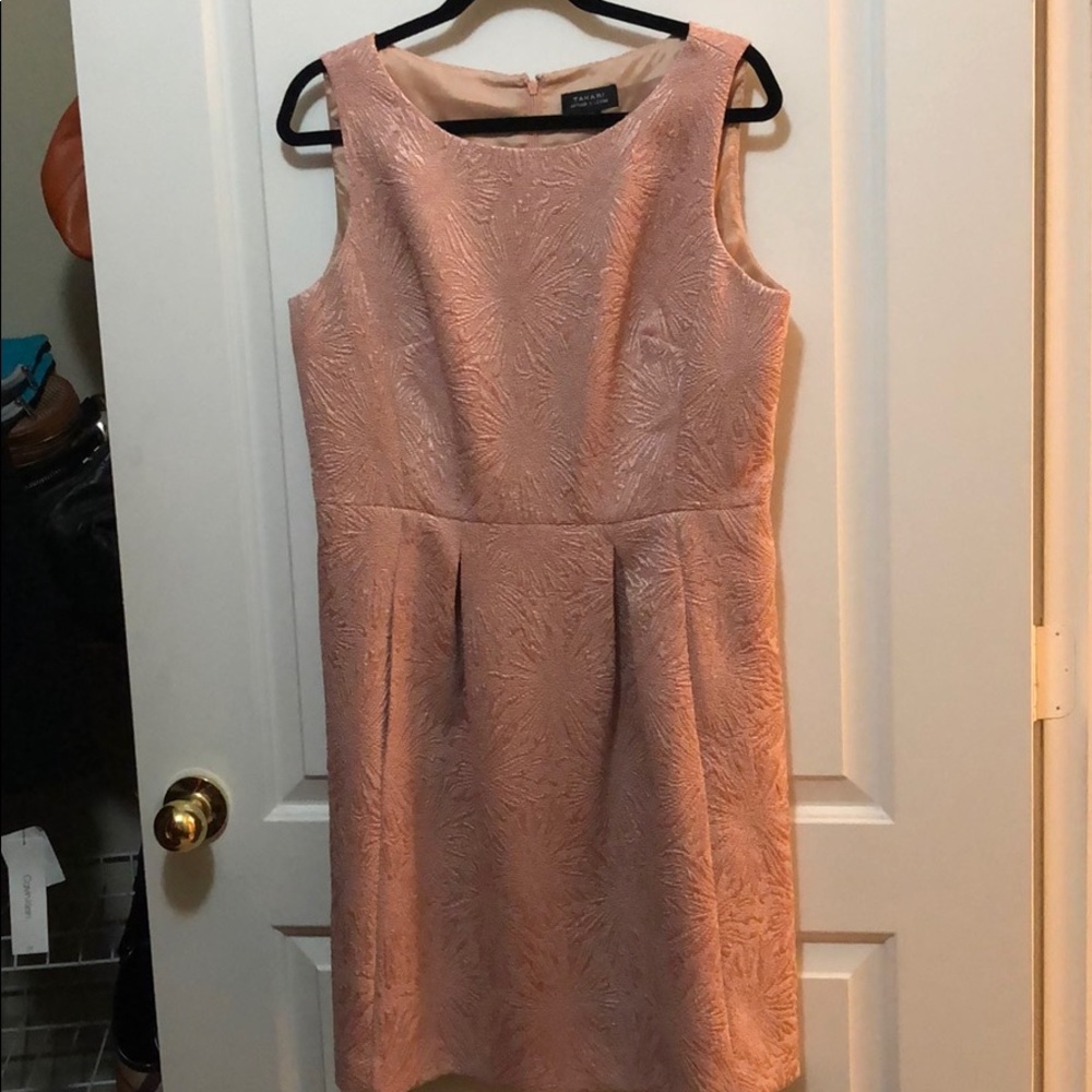 NWOT Pink Tahari Cocktail Dress